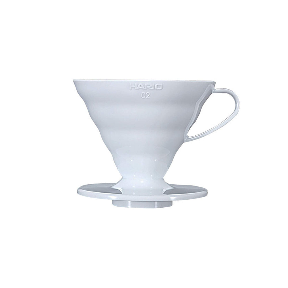 Hario V60 Coffee Dripper Plastic Size 02 White